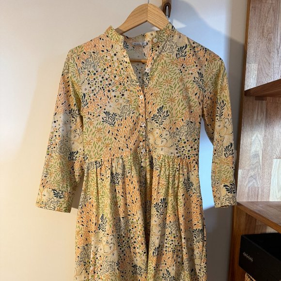 Steven Alan Floral dress size 2 - Picture 1 of 4